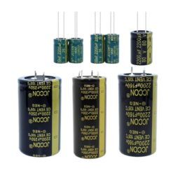 CONDENSADORES ELECTROLITICOS 100V